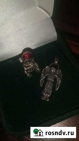 Подвески серебро 2 штуки Санкт-Петербург - изображение 1