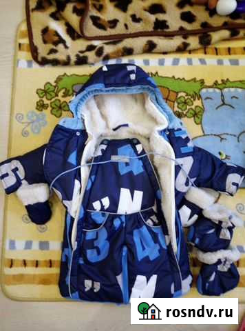 Комбинезон трансформер зима - осень 2 в 1 Вологда - изображение 1