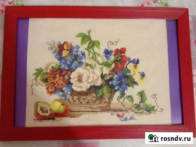 Картина вышитая крестиком Йошкар-Ола - изображение 1