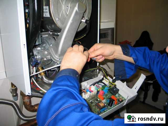 Ремонт котлов колонок промывка теплообменников Азов - изображение 1