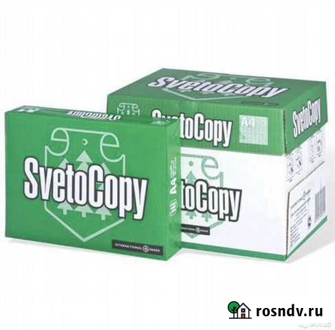 Бумага снегурочка Svetocopy А4 для ксерокса Оренбург - изображение 1