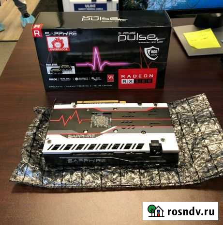 Видеокарта Radeon RX 580 Sapphire Pulse 8gb Ульяновск - изображение 1