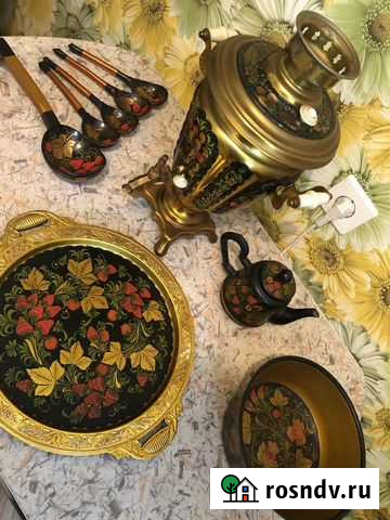 Самовар электрический расписной Курган - изображение 1