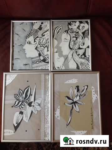 Графика, фантазии, 4 картины Кострома - изображение 1