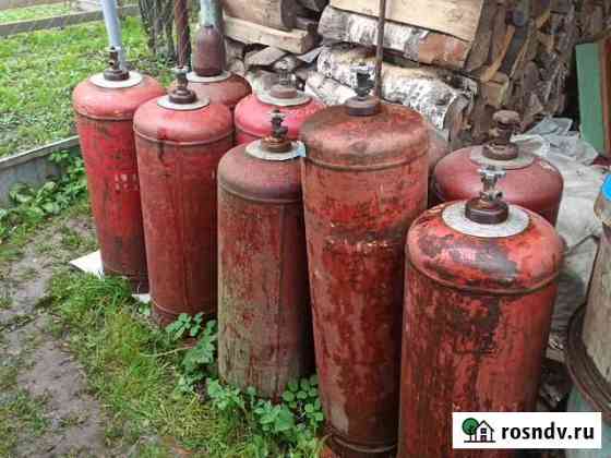 Газовый баллон пропан, 5 и 50 литров Лежнево