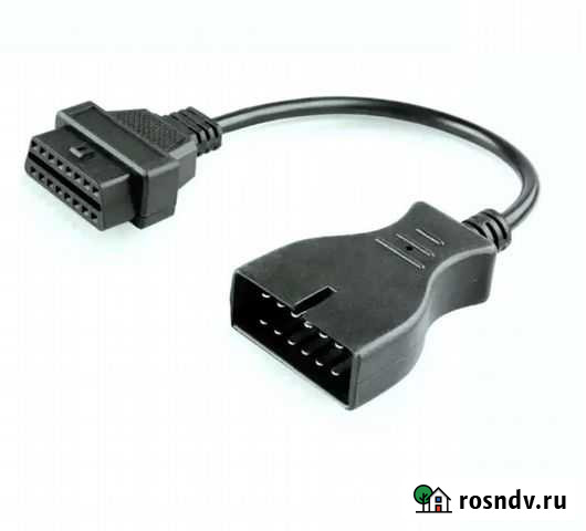 Переходник ваз 12 pin - OBD2 Новосибирск - изображение 1