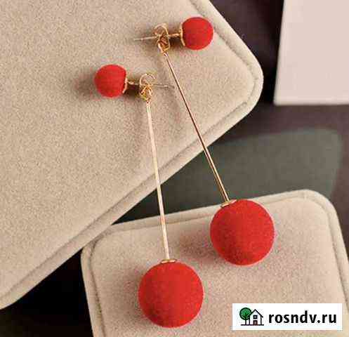 Серьги длинные бижутерия Знаменск