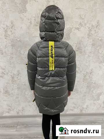 Зимний пуховик для девочки 152 Сальск - изображение 1