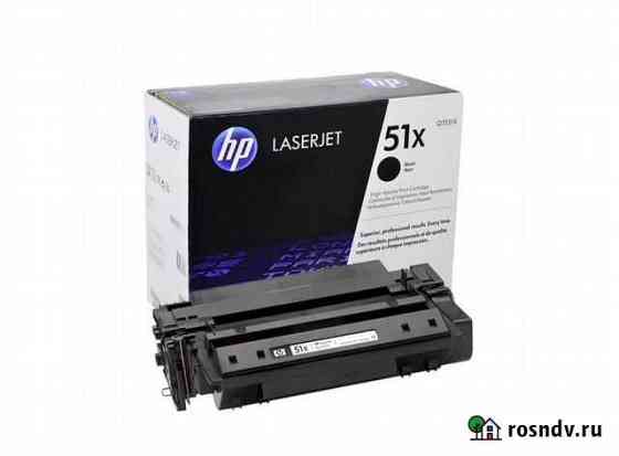 Картридж HP Q7551X 51X черный Мытищи