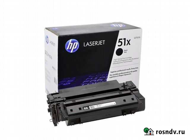 Картридж HP Q7551X 51X черный Мытищи - изображение 1