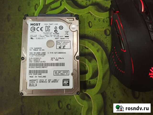 Жесткий диск 1 тб Приморско-Ахтарск - изображение 1