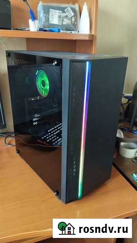 Игровой пк Ryzen5 2600x,GTX 1060,SSD,HDD Коломна - изображение 1