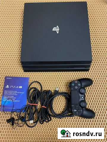 Sony PS4 Pro 7208 + 7 игр Тула - изображение 1