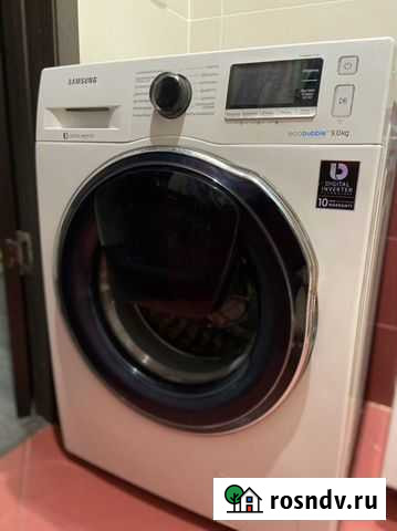 Стиральная машина samsung eco bubble 9 кг Тюмень - изображение 1