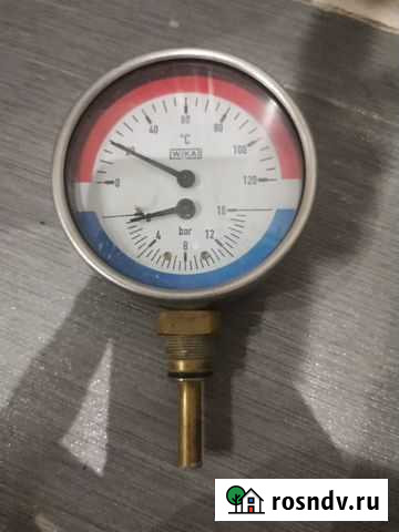 Термоманометр биметаллический wika Иваново - изображение 1