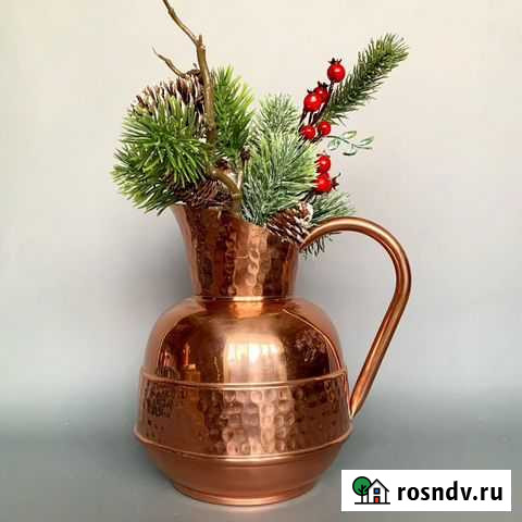 Медный большой кувшин Англия Омск - изображение 1