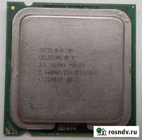 Процессоры Celeron D Оренбург
