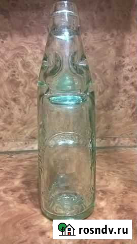 Бутылка стеклянная с шариком Курган - изображение 1