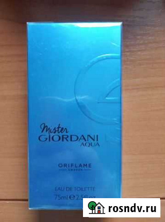 Мужская туалетная вода Mister Giordani Aqua Узловая - изображение 1
