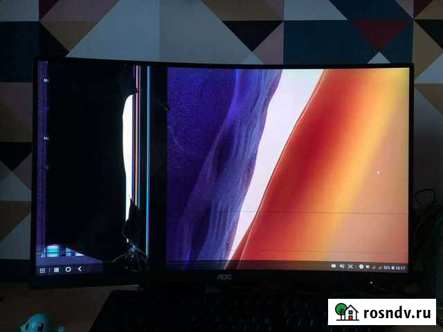 Монитор Aoc изогнутый Подольск - изображение 1