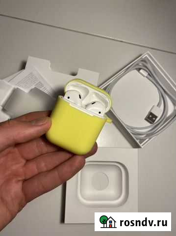 Airpods 2 оригинал бу Петрозаводск - изображение 1