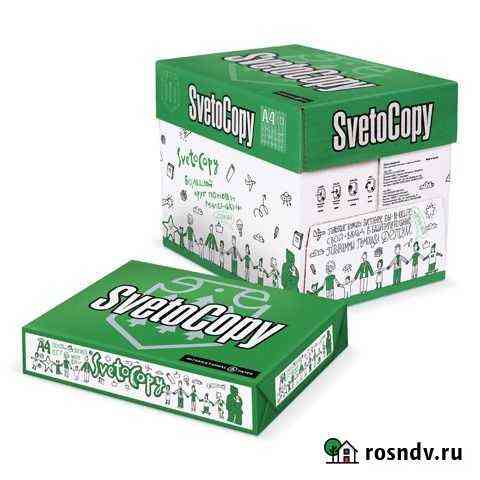 Бумага svetocopy А4, 80 г/м, 500 л Бавлы