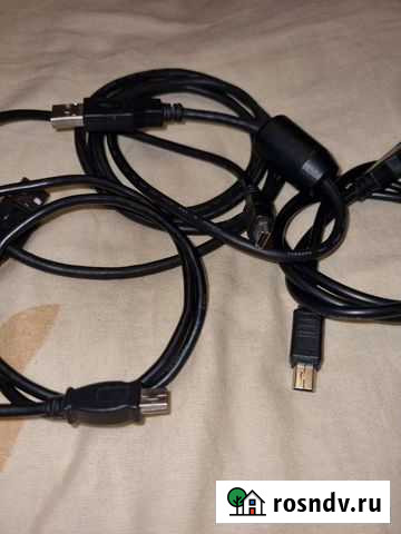 Кабель mini usb, для жёсткого диска, портативка Сочи - изображение 1