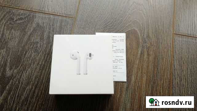 Новые Apple AirPods Wireless Charging mrxj2 Орск - изображение 1