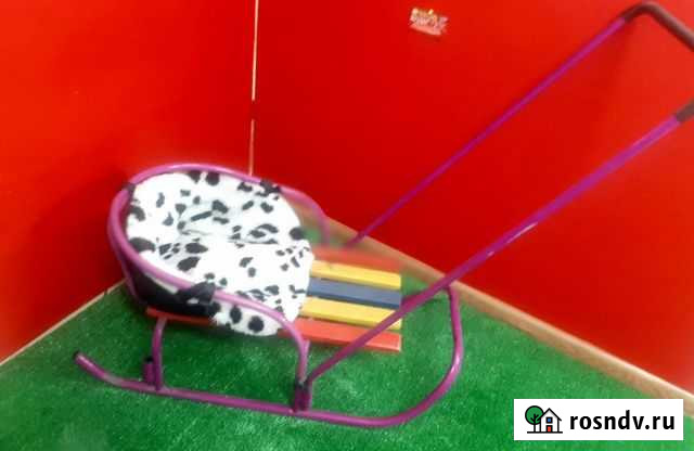 Детские зимние санки Белово - изображение 1