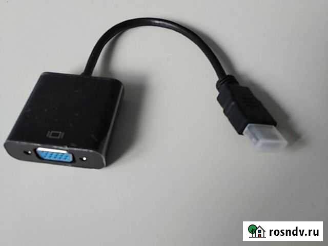 Переходник hdmi в VGA. Конвертер, адаптер Ульяновск - изображение 1