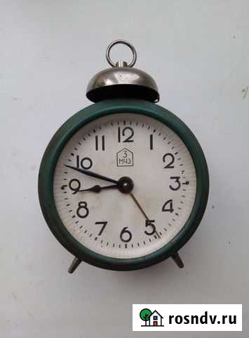 Часы будильник 3 мчз Быково - изображение 1