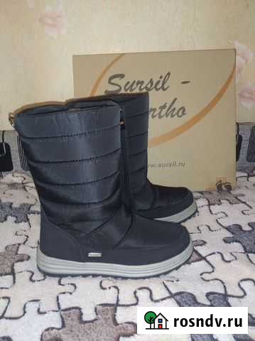 Сапоги зимние ортопедические подростковые Sursil-o Вологда - изображение 1