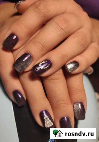 Маникюр на волокно Курск - изображение 1