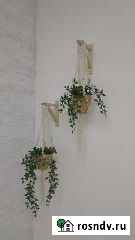 Подвесное кашпо макраме Казань - изображение 1