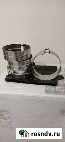 Хомут обжимной на дымоход D-210 Мыски - изображение 1