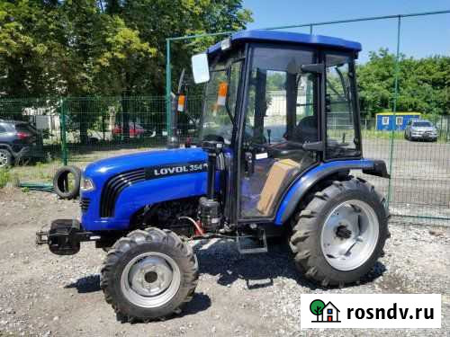 Минитрактор Lovol Foton TE-354 кабина + щетка Красноярск - изображение 1