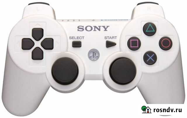 Джойстик беспроводной для PS3 White (белый) Улан-Удэ - изображение 1