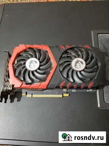 Msi Nvidia geforce GTX 1050 ti Gaming X Новосибирск - изображение 1