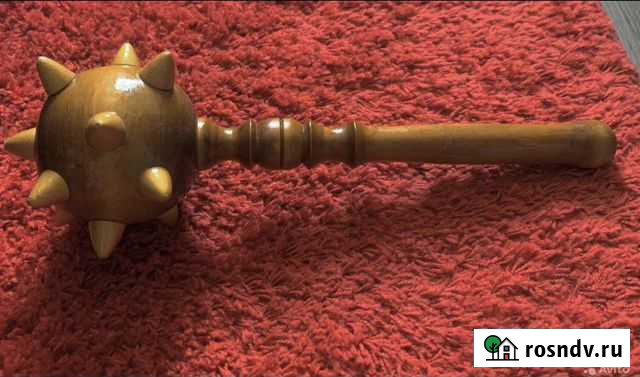 Булава деревянная. 50 см. Из дуба Дмитров - изображение 1