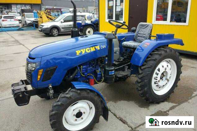 Минитрактор Русич Т-244 гур + отвал Петрозаводск - изображение 1