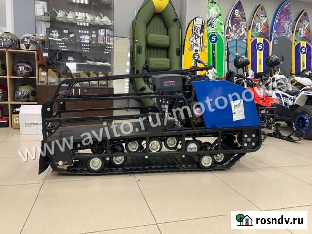 Мотобуксировщик Мужик М500 Лонг 15лс (длинная гус) Владивосток - изображение 1