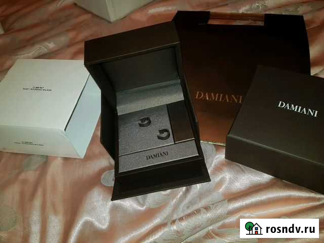 Коробка Damiani для обручальных колец Москва - изображение 1