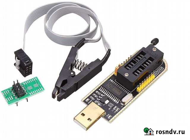 USB программатор CH341A и прищепка Воронеж - изображение 1