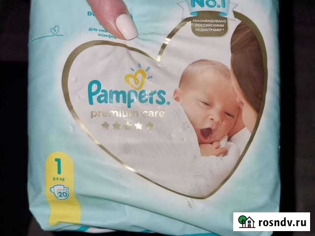 Подгузники памперс 1 Крымск - изображение 1