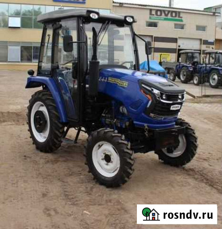 Минитрактор Русич Т-244 с кабиной + Прицеп Тула - изображение 1