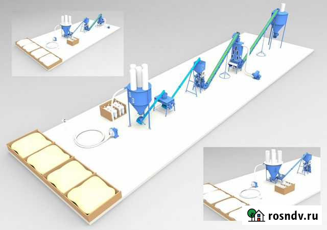 Линия произв-ва россыпного, гранулир-го комбикорма Алушта - изображение 1