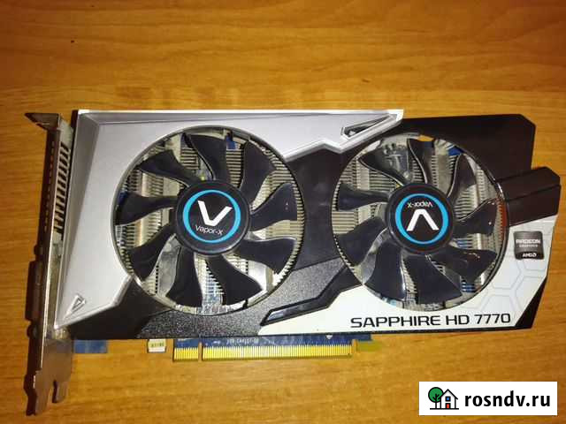 Видеокарта Sapphire radeon HD 7770 1 Гб gddr5 Череповец - изображение 1