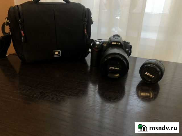 Зеркальный фотоаппарат Nikon D90 + 2 объектива Люберцы - изображение 1