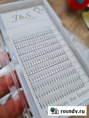 Ресницы. Готовые пучки для наращивания ресниц 3D Екатеринбург - изображение 1