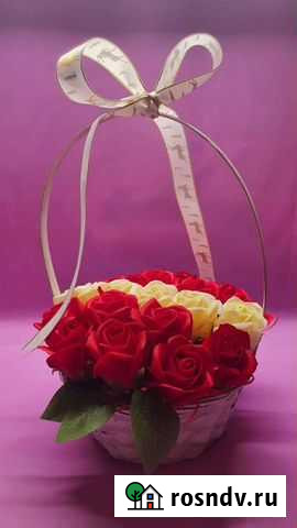 Корзинка с мыльными цветами Верхняя Пышма - изображение 1